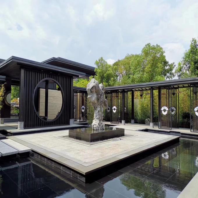 Metall Moderne Design Haarlinie Edelstahl Privaten Trennschirm Wohnzimmer 6