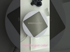 Haare Guns Edelstahlblech