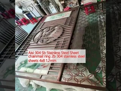 Aisi 304 Sb Edelstahlblech Kettengitterring 2b 304 Edelstahlbleche 4x8 1,2 mm