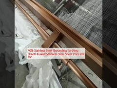 40% Edelstahl-Erdplatten Kuwait Edelstahlplattenpreis pro Tonne