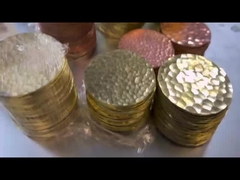 Handgefertigtes Hammermuster Edelstahlblech für Kunstdesign