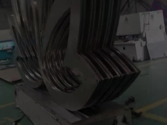 304 Custom Design Spiegel Sliver Violet Outdoor Garten Edelstahl Skulptur