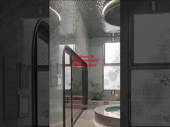 Wassereffekte aus Edelstahl für Deckendekorationen