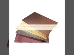 304 20MM Dicke Vibrations-Waben-Edelstahlplatte