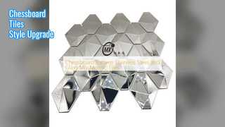 Schachbrett-Mosaikfliesen für atemberaubende Wände