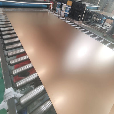 Guter Preis Minimalistische, mattfarbene Edelstahlplatten - Modernes Design für Zuhause und Gewerbe Online