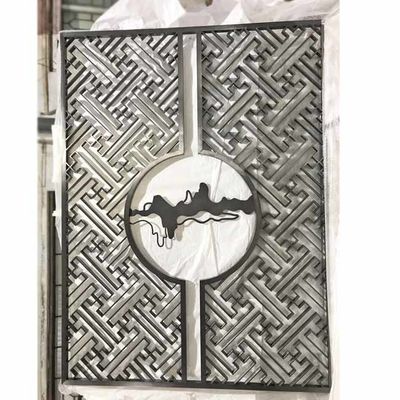 Guter Preis Haarstrich gebürstetes Spiegel-privates Raum-Edelstahl-Schirm-Fach für Schallwand Online