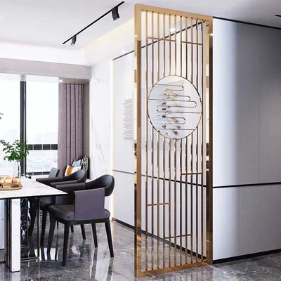800mm Stainless Steel Screen Partition Room Divider 304 430 Black Champaign Gold
