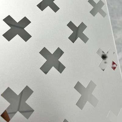 Guter Preis Kundenspezifisches kleines teilweises Ätzungsedelstahlblech des Beispielspiegel-8K Online