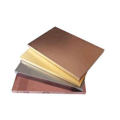 Guter Preis 304 Rose Gold Farbe Haarlinie gebürstete Veredelung Aluminium Honighalm Sandwich Edelstahlblechplatten für Fahrtreppen Online