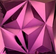 Guter Preis 300×300MM Edelstahl-Mosaik-Fliesen-Violet Pink Stereo Background Brick-Wand-Dekoration Online