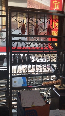 Custom Colored Thermostatic Display Wine Cabinet