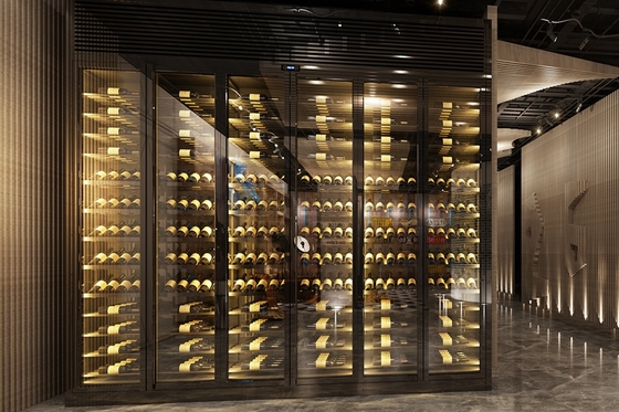 Customized Size Room Temperature Ktv Bar Counter Wine Cabinet
