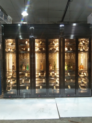 Customized Size Room Temperature Ktv Bar Counter Wine Cabinet