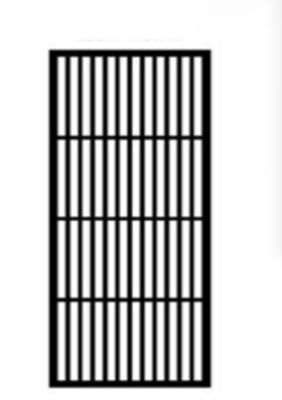 Guter Preis Einfache nordische schwarze Metall Privatsphäre Edelstahl Bildschirm Trennwand Raum Trennwand Büro Lobby Online