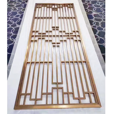 Transparent Glass aluminum 316L Stainless Steel Partition Dividers For Art Work Projects