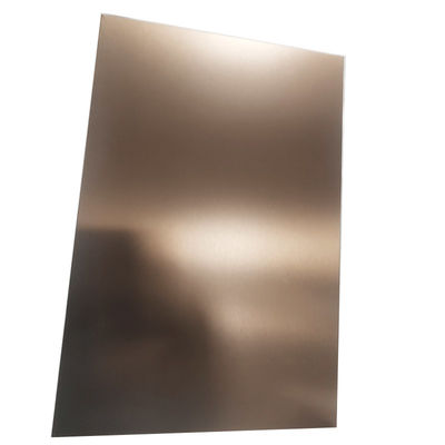 Guter Preis Großhandel nach Herstellern Schwarze Rose Gold Metall Edelstahl Honighals Sandwich Panel Online