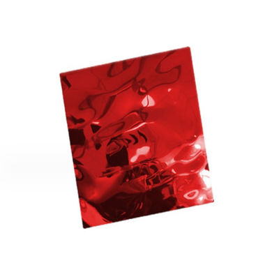 Guter Preis Farbenfrohe Deckenwasserrunden Dekoratives Edelstahlblech 304 Metallwandbildschirm Für Hotel KTV Online