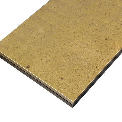 Guter Preis 316L Vintage Beschichtung Antike Alte Malerei Goldfarbe Edelstahlblech für Aufzug Online