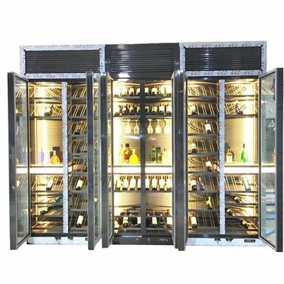 Guter Preis Edelstahl High End Luxuszimmer Temperatur Wein Schrank Bar Wohnzimmermöbel Online