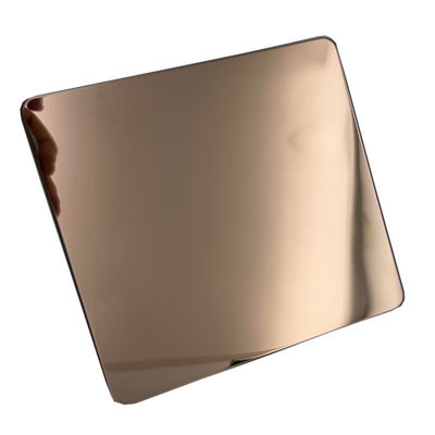 Guter Preis PVD Vakuumplattierung 304 Farbstahlblech 1219 mm Länge Online