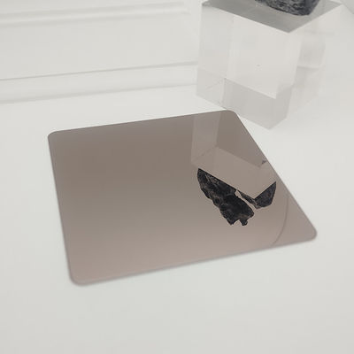 Guter Preis Edelstahlblech 304 Blatt Kaffeefarbe Spiegeloberfläche Online