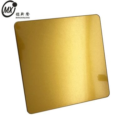 Guter Preis Warmgewalzte Dekoration Farbe Edelstahlplatte Vibration Rot Gold Online