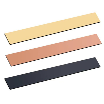 201 304 Color Stainless Steel Trim Strips For Background Wall , Ceiling , Whole House Wall Decoration