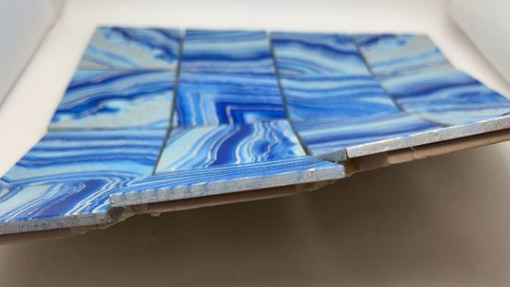 Guter Preis Mosaik aus Edelstahl aus Gold Mosaik aus Formmetall für die Innenwand Online