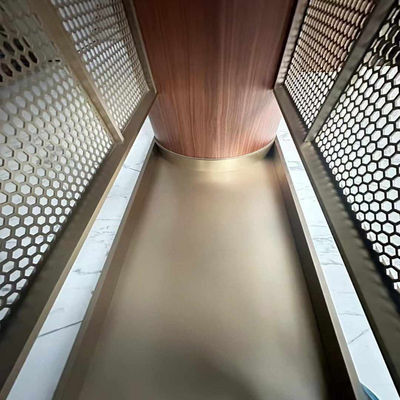 304 Morden Hollow Custom Design Entrance Stainless Steel Partition Screen Villa Hotel Home Decoration