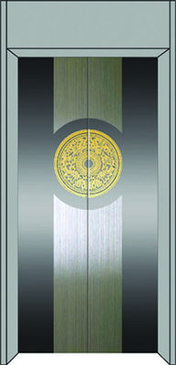 Guter Preis Super 8K Spiegel 1mm 1,5mm Silberfarbe geätzte Edelstahl-Aufzugsplatte für Aufzugstür Online