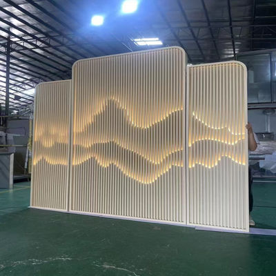 Foshan MXL Shiny Gold 304 Stainless Steel Screen&Dividers For Dining Room