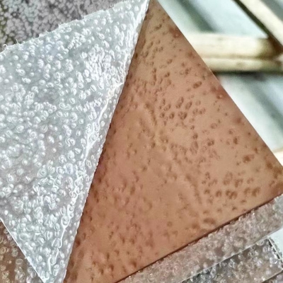 MIRROR/BRUSHED/FROSTED COLORED STAINLESS STEEL PLATES, PERSONALIZED CUSTOMIZATION TO MEET VARIOUS DESIGN NEEDS