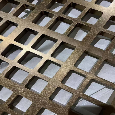 CUSTOM COLORED STAINLESS STEEL SCREEN PARTITIONS