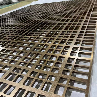 CUSTOM COLORED STAINLESS STEEL SCREEN PARTITIONS