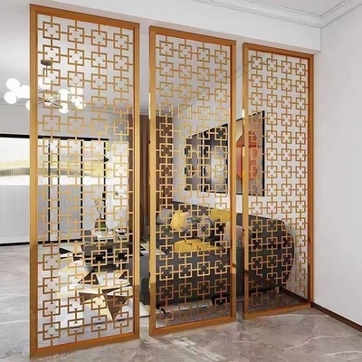 Colorful Stainless Steel Plates For Hotel Art Installations / LOGO Wall Materials 3D Laser Embossing Effects Global Export