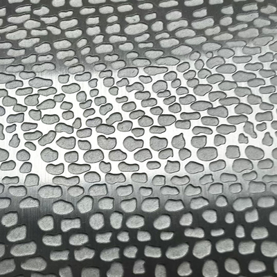 2438mm 3048mm 3000mm 4000mm 304 Different Pattern Depth Etching Stainless Steel Plate