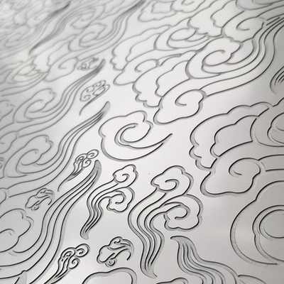 2438mm 3048mm 3000mm 4000mm 304 Different Pattern Depth Etching Stainless Steel Plate