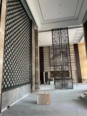 Guter Preis 3D-Wandplatten aus Edelstahl mit zeitgenössischem Laser-Gravierdesign Online