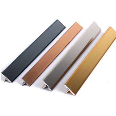 Ss430 T Shaped Stainless Steel Trim Strips 0.5mm To 1.5mm For Wall Ceilling