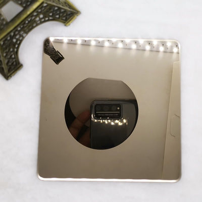 Guter Preis Spiegel-Antifingerabdruck BV GB TUV Champagne Gold Stainless Steel Sheet 304 Online