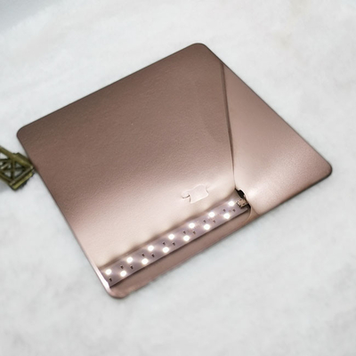 DIN 316L Colored Stainless Steel Sheet Brown 8K Mirror Finish