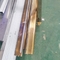 Goldedelstahl-Fliesen-Ordnung halbrunder 10mm 15mm LÄRM 316L