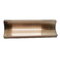 Bogen-streift geformte Edelstahl-Ordnung Rose Gold Hairline 10mm 40mm ab