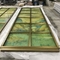 Dekorative Blech-Platten der Haarstrich-HL Edelstahl-Glaswand-120*300cm