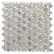29cm Penny Round Stainless Steel Mosaic Fliese ODM