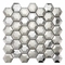Hexagon nicht rostendes AISI der Spiegel-Goldsilbernes schwarzes Edelstahl-Mosaik-Fliesen-3D