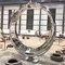 Vollmond-Haarstrichedelstahl gestaltet Art Zr-Brass im Freien ASTM 316