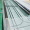 450mm bis 800mm Haarstrichweinlese-Metallraum-Teiler-Fächer mit Art Glass