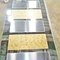 Geätztes Muster-Farbedelstahlblech des Spiegel-8K niedriges kundenspezifisches für Aufzug